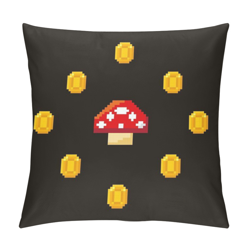 Personality  Video Game Pixel Design Pillow Covers