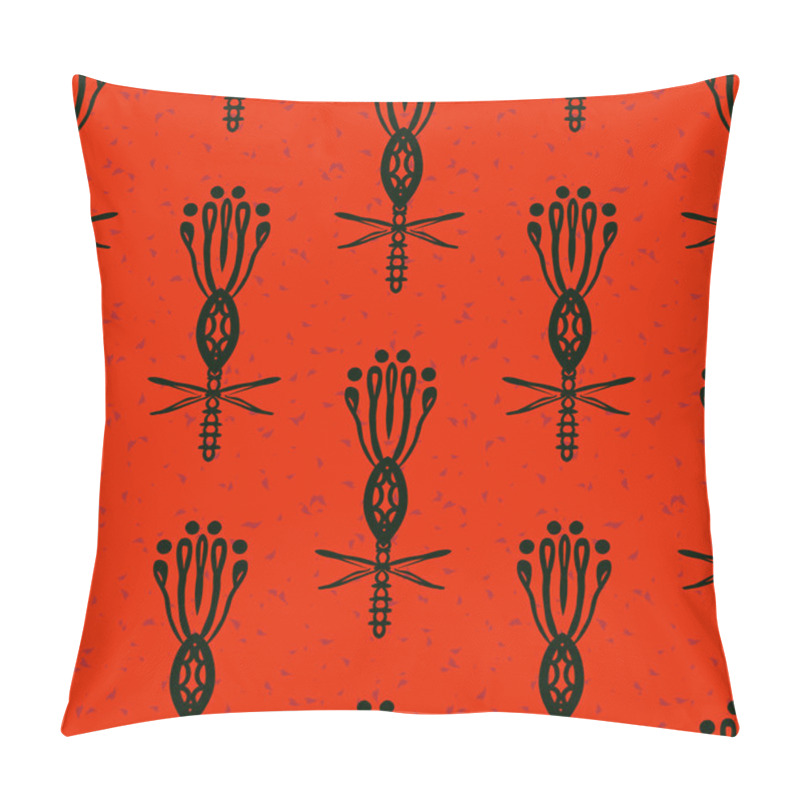 Personality  Pattern With Bold Flowers In African Style Pillow Covers