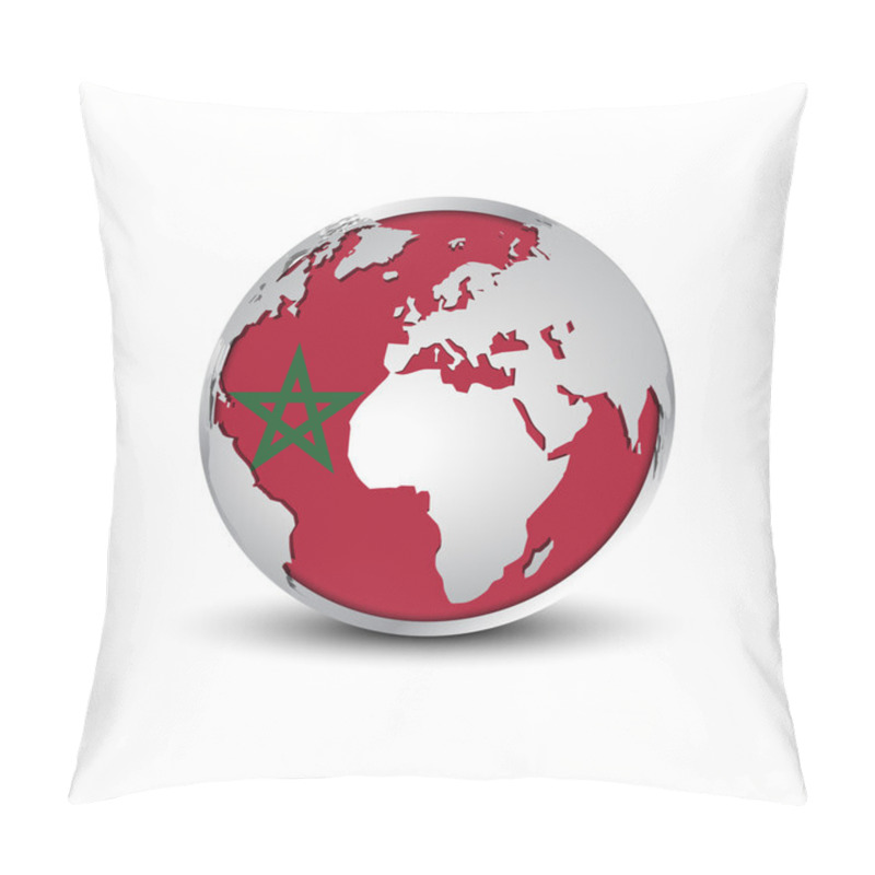 Personality  Abstract Glossy Globe Pillow Covers