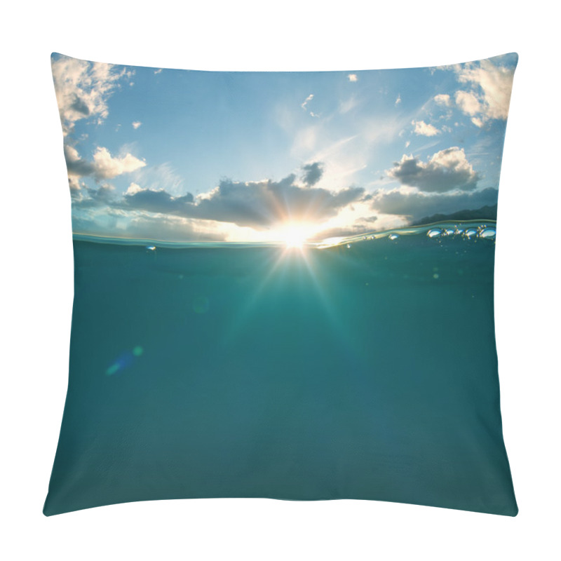 Personality  Underwater And Sunlight Pillow Covers