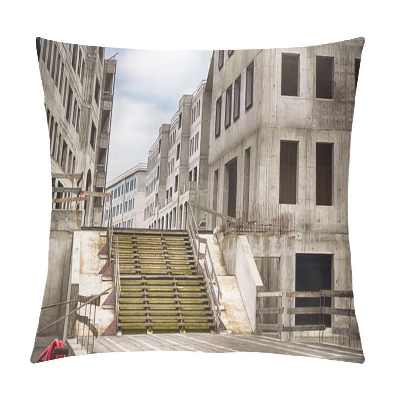 Personality  An Unfinished Residential Complex Pillow Covers