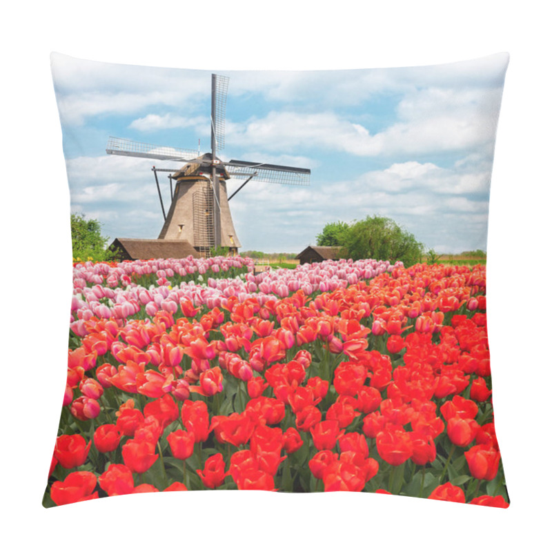 Personality  Dutch Wind Mills Pillow Covers