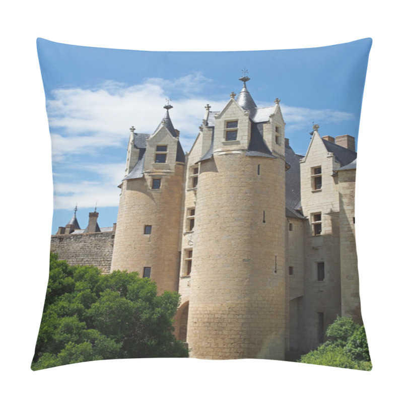 Personality  Montreuil Bellay Castle, France. Pillow Covers