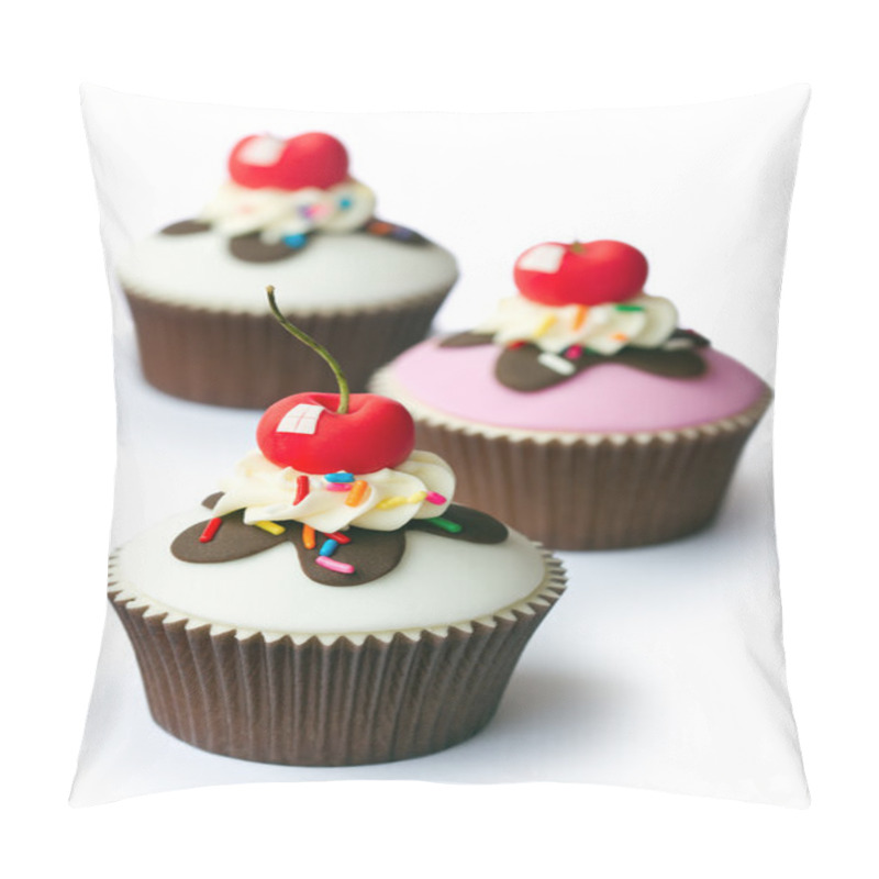 Personality  Cherry Cupcakes Pillow Covers