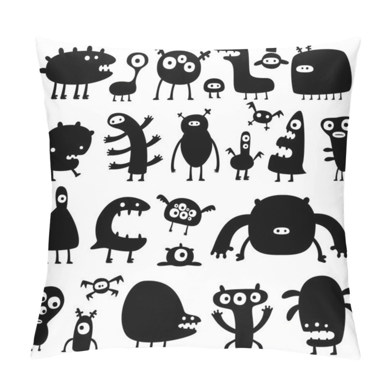 Personality  Monsters Pillow Covers