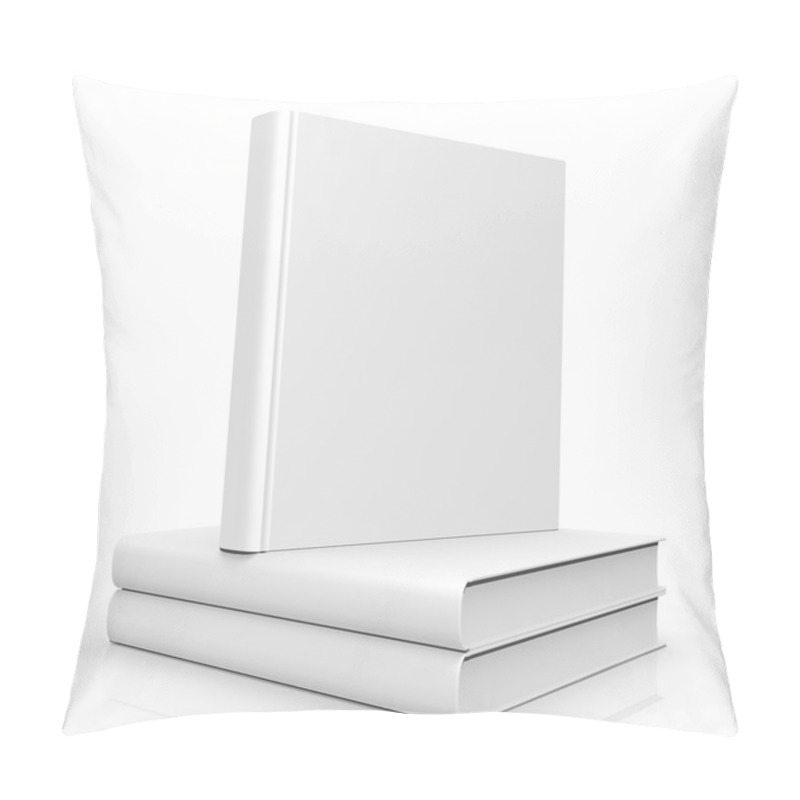 Personality  Blank Empty 3d Book Cover Pillow Covers