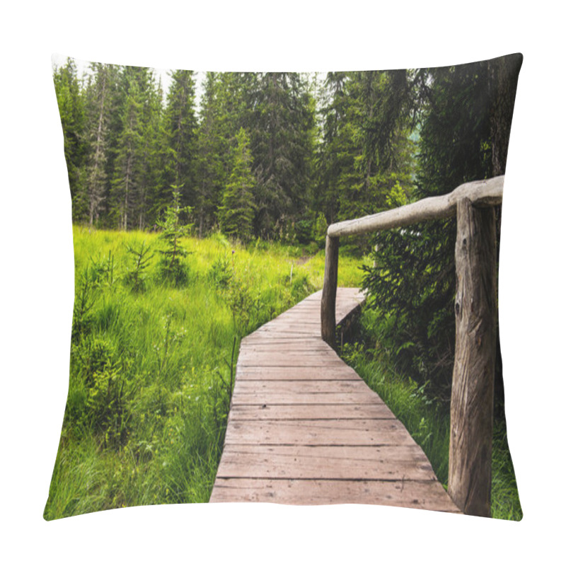 Personality  Wooden Path Pillow Covers