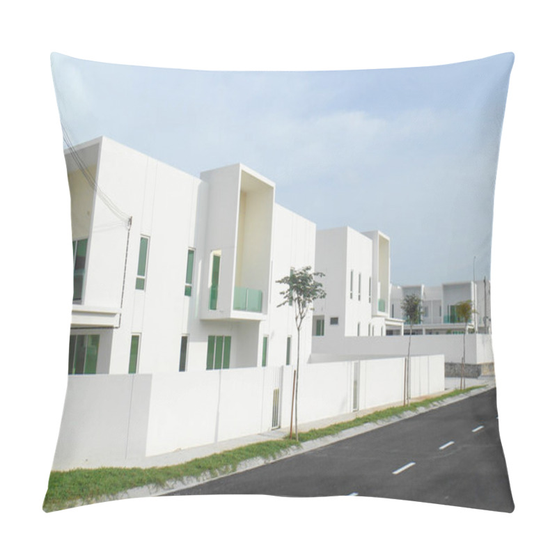 Personality  Modern Design Double Story High Cost Terrace House In Seremban, Malaysia.   Pillow Covers