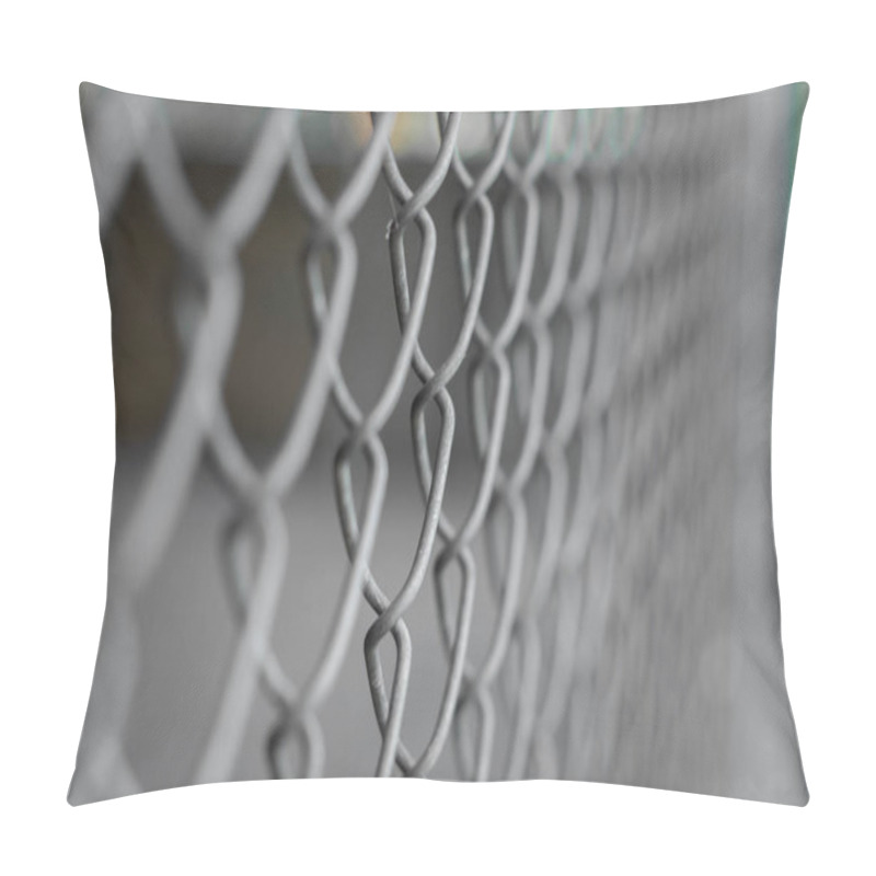 Personality  Steel Mesh That Is Often Used As A Door Or To Protect Things. Pillow Covers