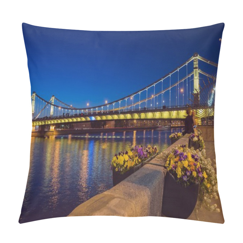 Personality  Crimean Bridge In Moscow, Russia Pillow Covers