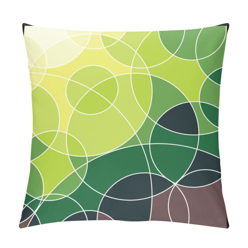 Personality  Abstract Geometric Mosaic Background Pillow Covers