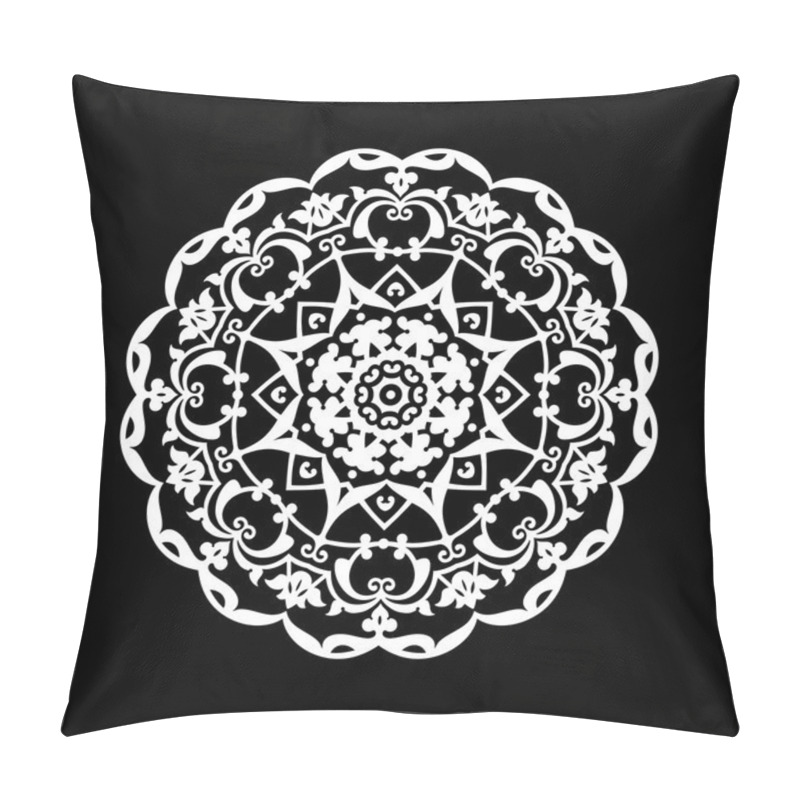 Personality  Lace Round Ornament Pillow Covers