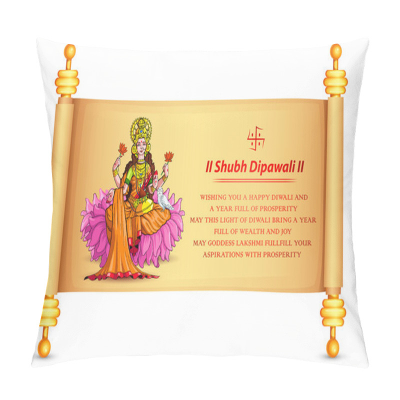 Personality  Godess Lakshmi Pillow Covers