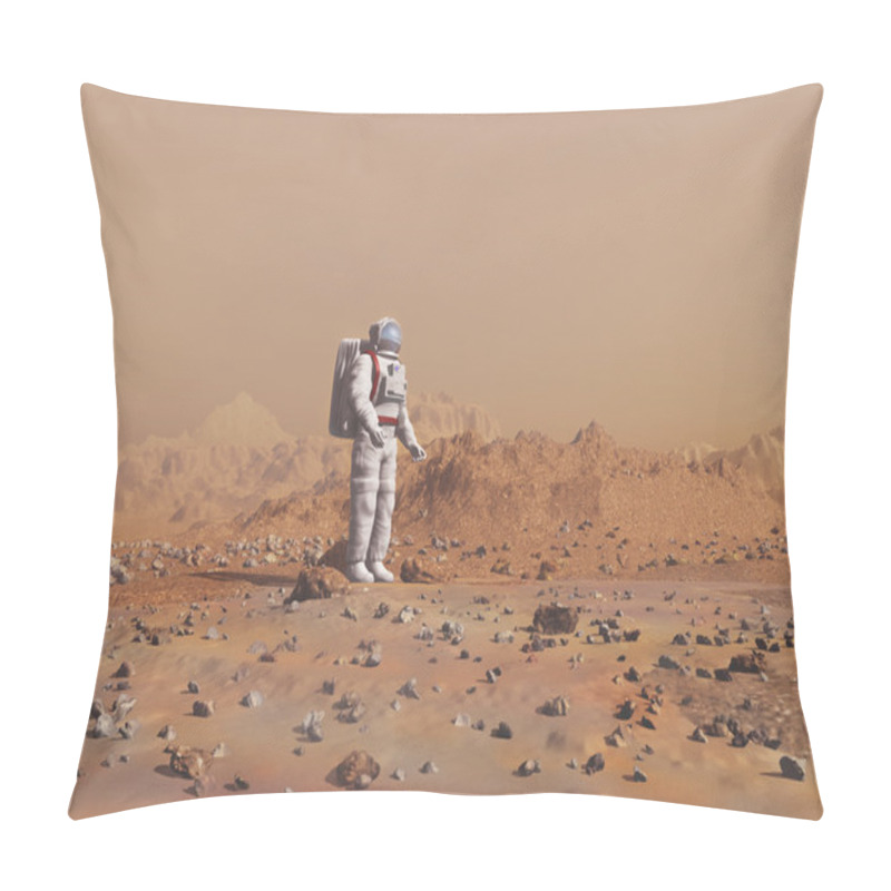 Personality  Man On Mars Pillow Covers