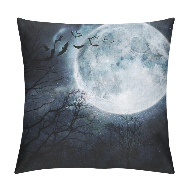 Personality  Bats Flying In The Night Pillow Covers