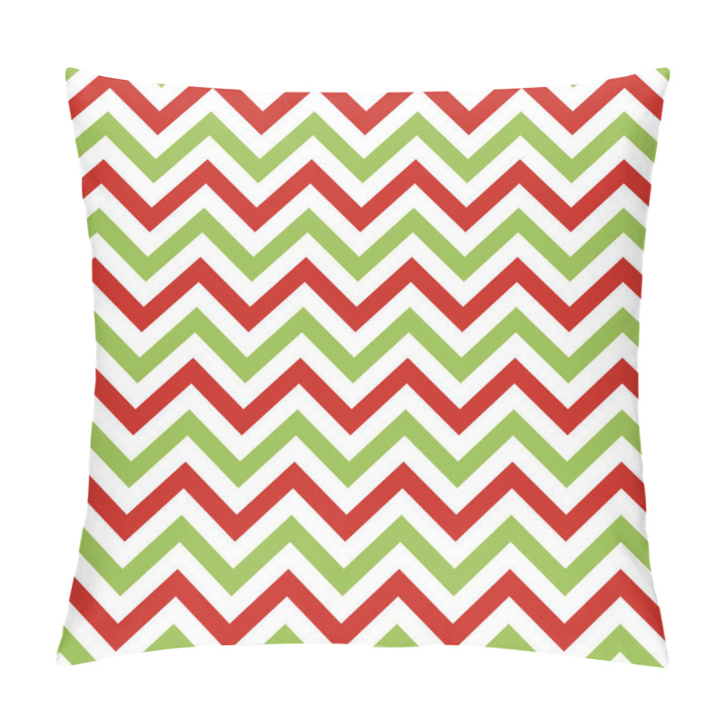 Personality  Christmas Chevron Vector Seamless Pattern Pillow Covers