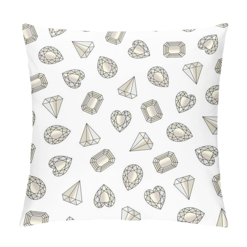 Personality  Luxury Gemstone Pattern Pillow Covers