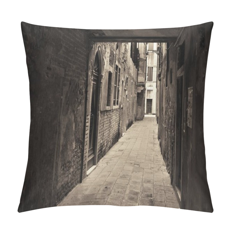 Personality  Alley In Venice, Italy.  Pillow Covers