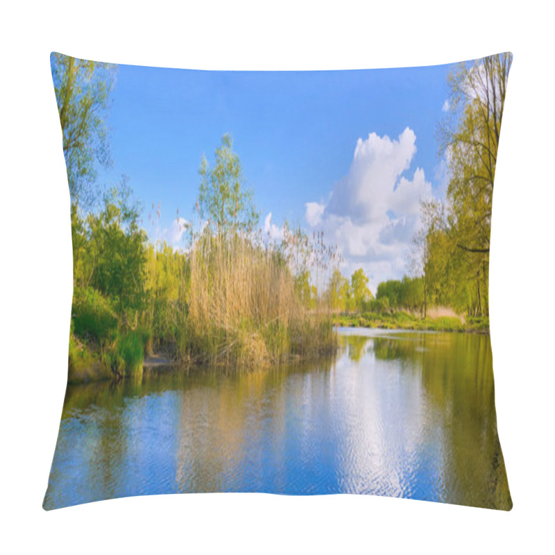 Personality  Biesbosch National Park, Noord-Brabant Province, Holland, Netherlands, Europe Pillow Covers