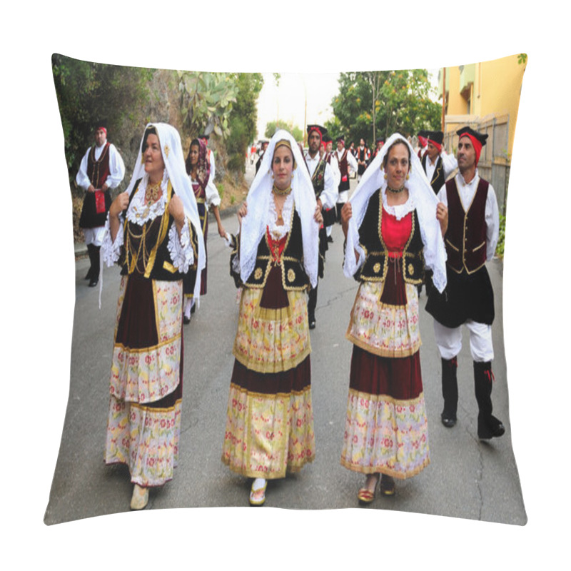 Personality  Costumes Of Sardinia Pillow Covers