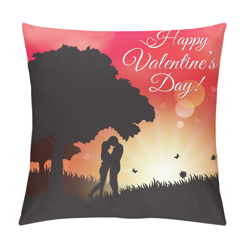 Personality  Couple On Valentines Day Pillow Covers