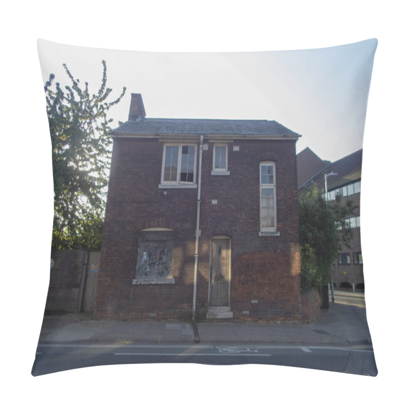 Personality  A Derelict House In The Centre Of Ipswich, UK Pillow Covers