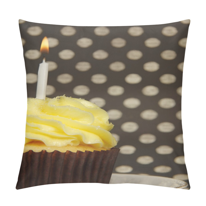 Personality  Birthday Cupcake Pillow Covers