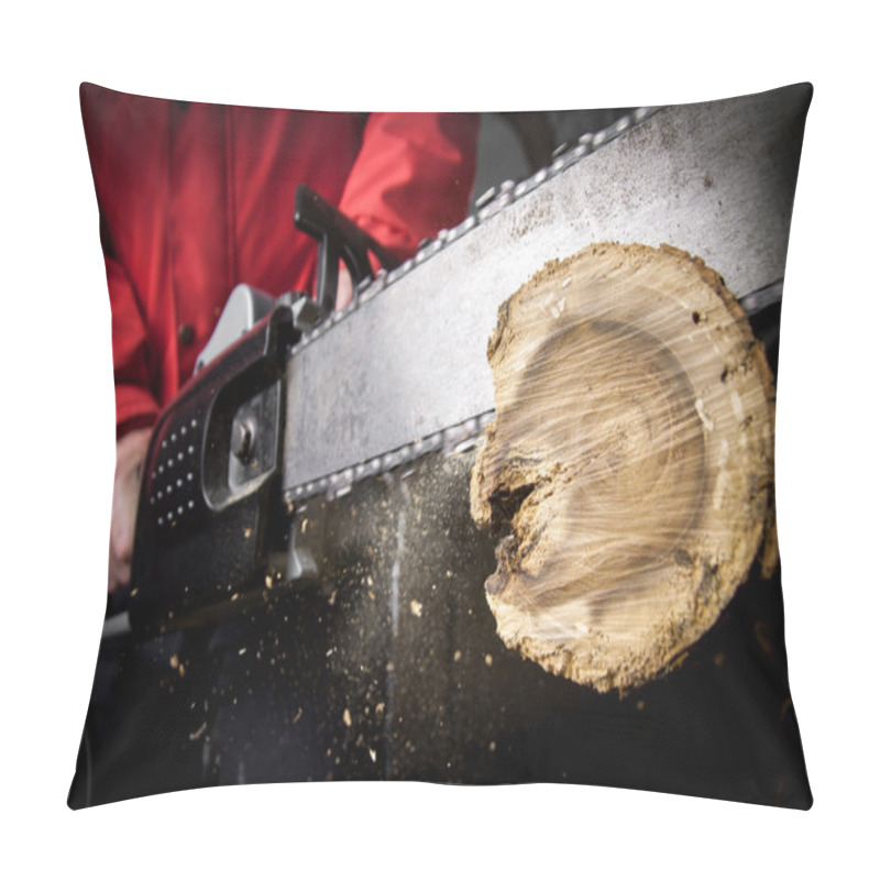 Personality  Chainsaw Blade Pillow Covers