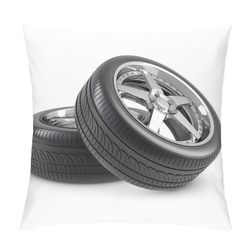 Personality  Wheels Isolated Pillow Covers