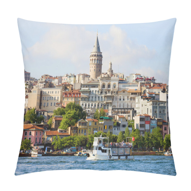 Personality  Beyoglu District In Istanbul Pillow Covers