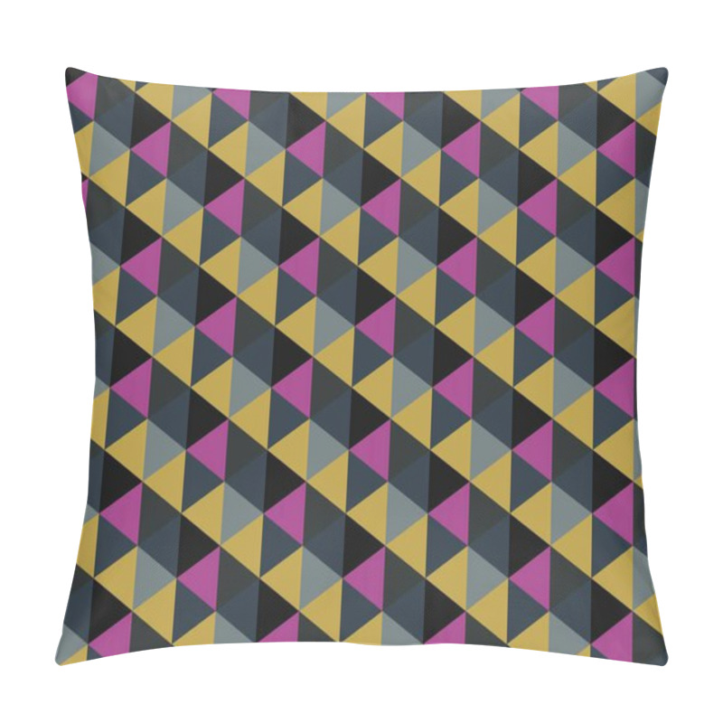 Personality  Seamless Abstract Background With Geometric Elements Pillow Covers