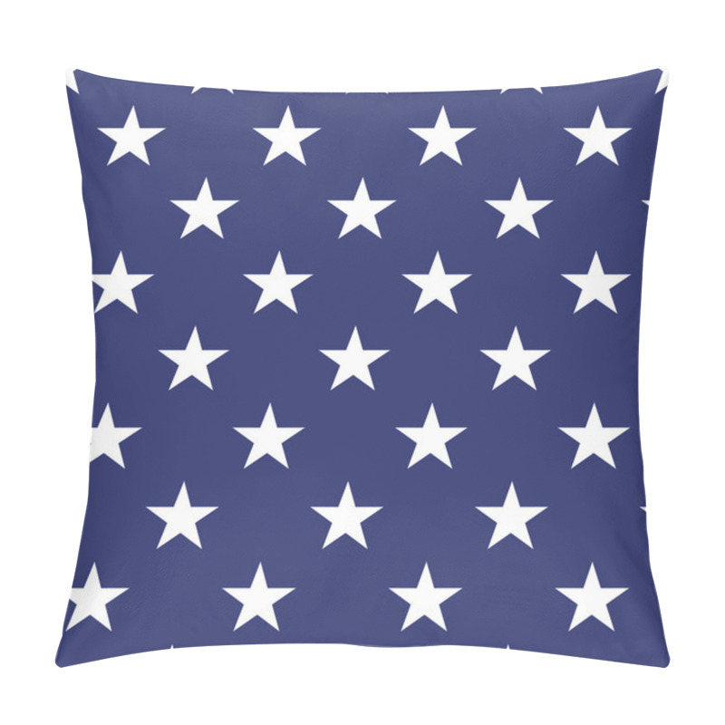 Personality  Patriotic USA Seamless Pattern Pillow Covers