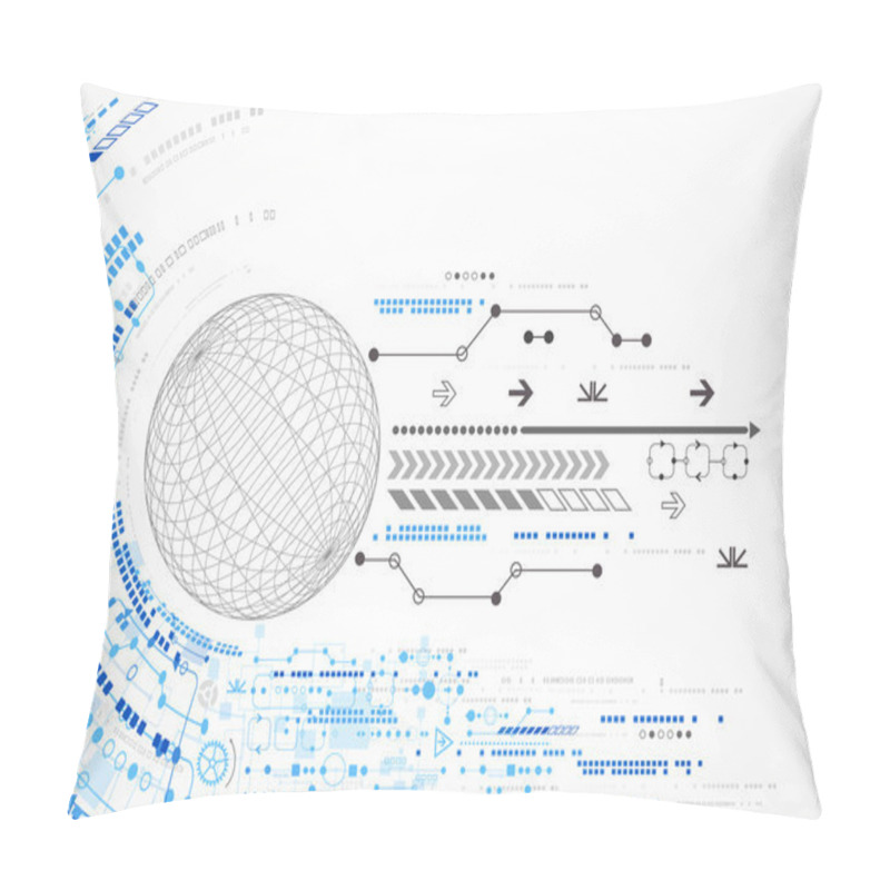 Personality  Abstract Sphere Background Pillow Covers