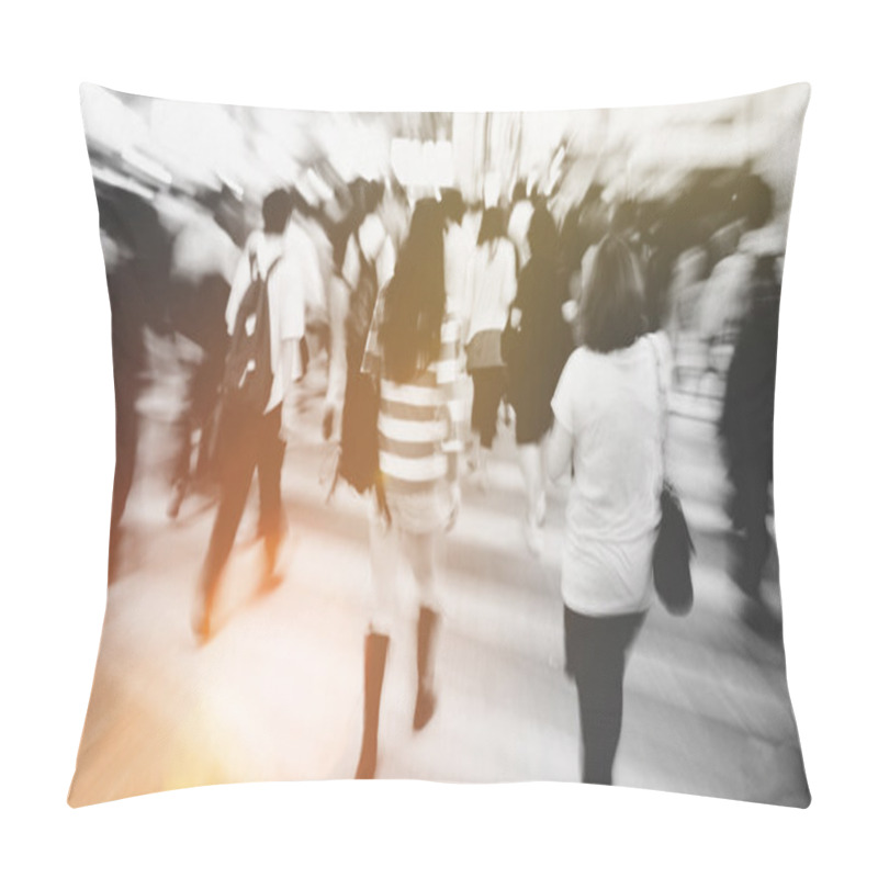 Personality  People Walking Across Street Pillow Covers