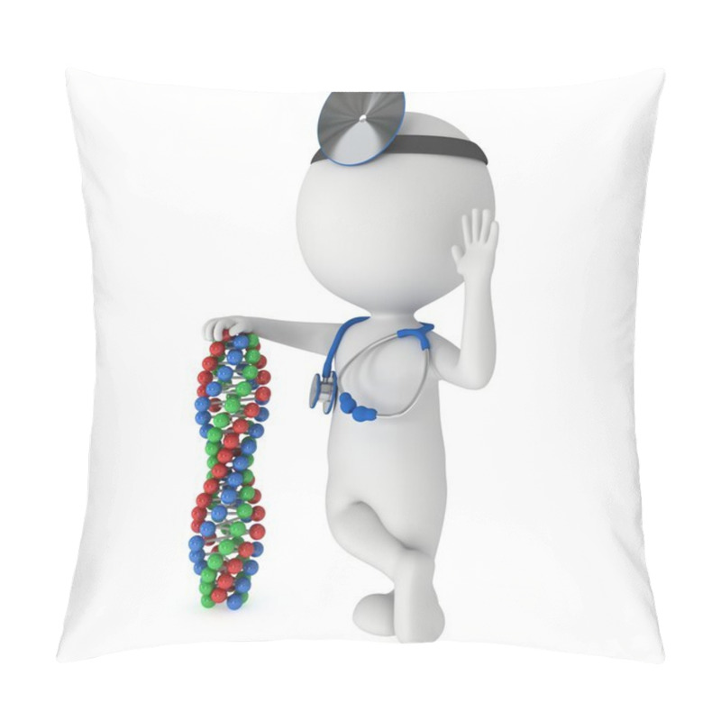 Personality  Doctor With DNA Chain Pillow Covers