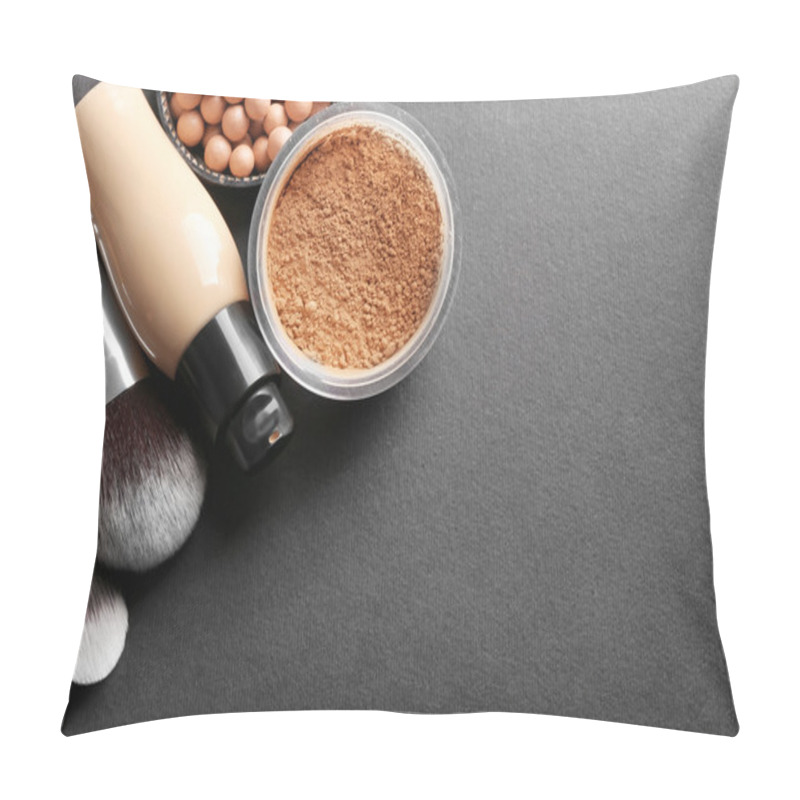 Personality  Make Up Brushes And Foundations  Pillow Covers