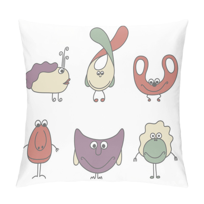 Personality  Cute Characters Pillow Covers