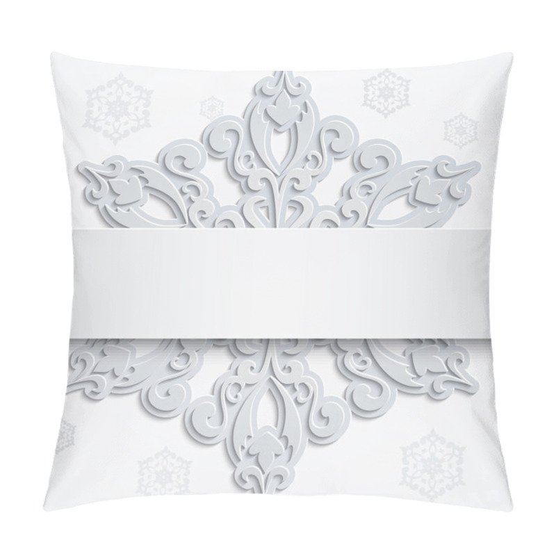 Personality  Paper Snowflake Pillow Covers