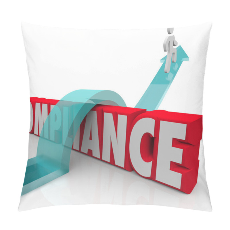 Personality  Compliance Person Jumping Rules Regulations Pillow Covers