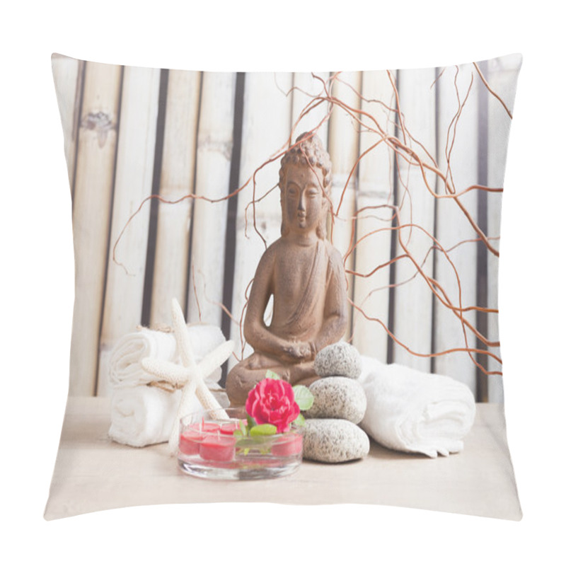 Personality  SPA And Meditation Background Pillow Covers