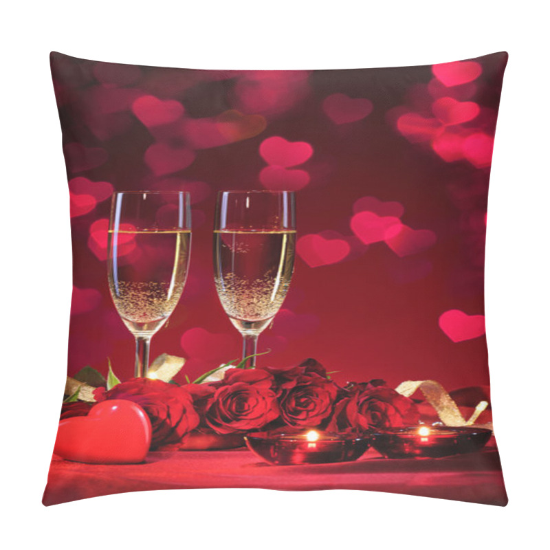 Personality  Valentines Day Background Pillow Covers