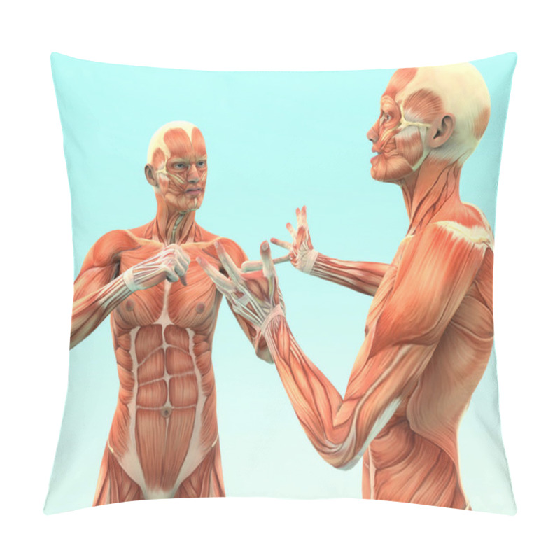 Personality  Human Anatomy Pillow Covers