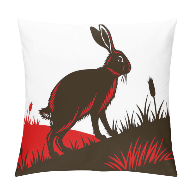 Personality  Discover A Stunning Valentine-themed Collection Of Silhouettes Featuring Coral, Mushroom, Sunflower, Maple Leaf, Pinecone, Bat, And Rocket Designs On A Solid White Background. Perfect For Creative Projects, Holiday Designs, And Artistic Inspiration.  Pillow Covers