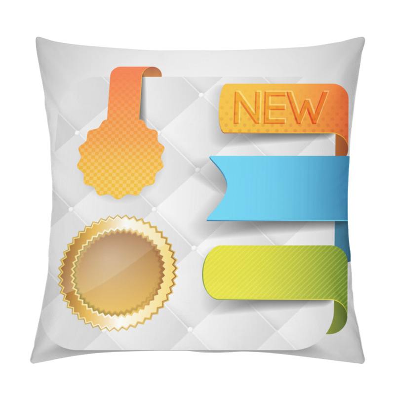 Personality  Vector Medals. Vector Illustration  Pillow Covers