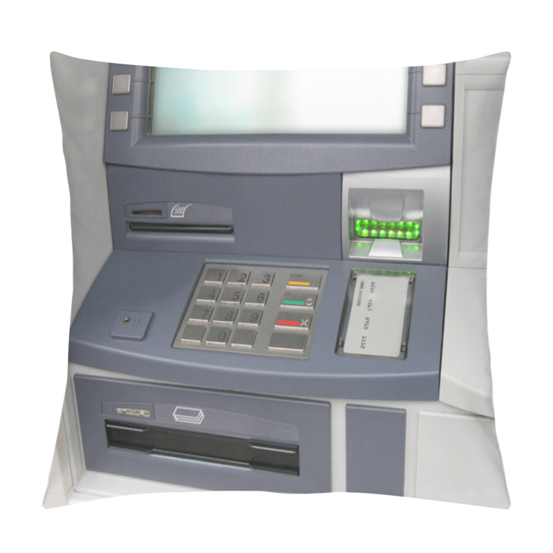 Personality  Atm Money Machine, Automated Cash Point Pillow Covers