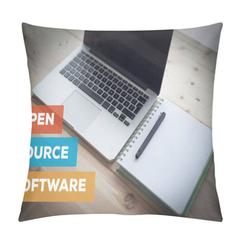 Personality  OPEN SOURCE SOFTWARE CONCEPT Pillow Covers