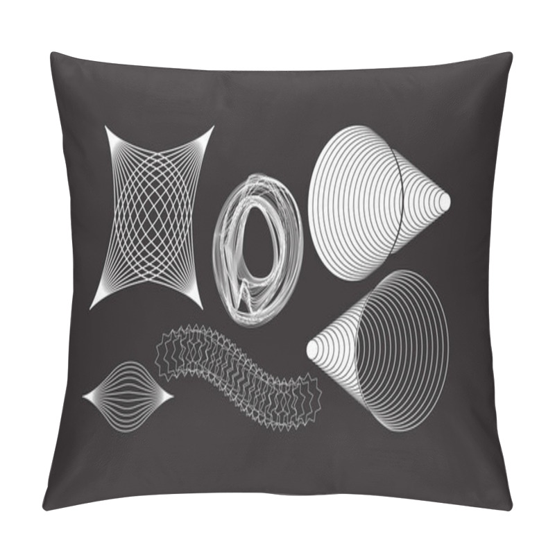 Personality  Vector Geometric Shapes Collection For Design Pillow Covers