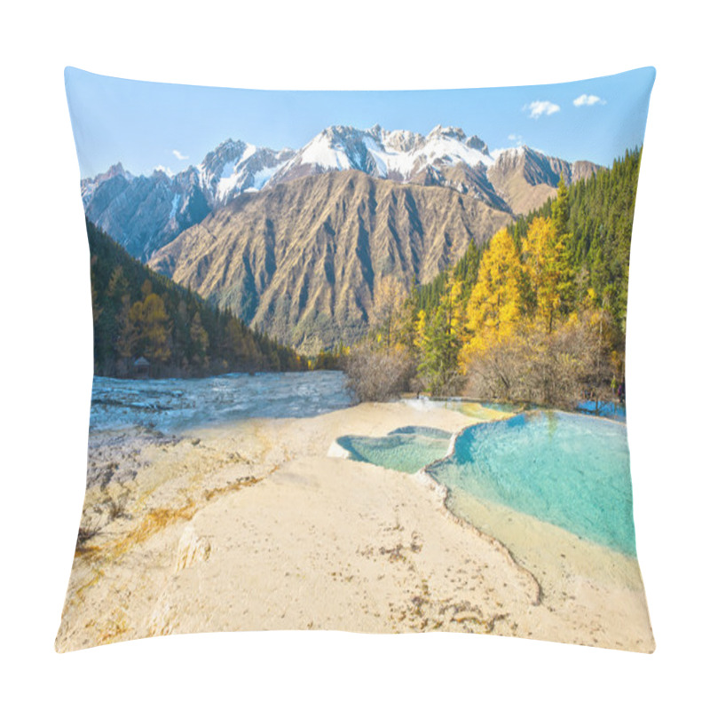 Personality  The Cascade Downwards Flowing Down Water Pillow Covers