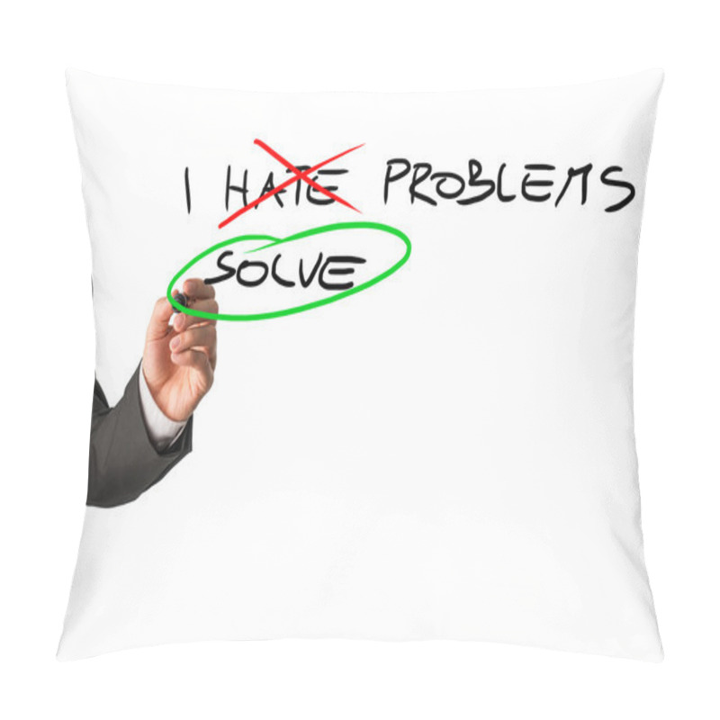 Personality  I Solve Problems Pillow Covers