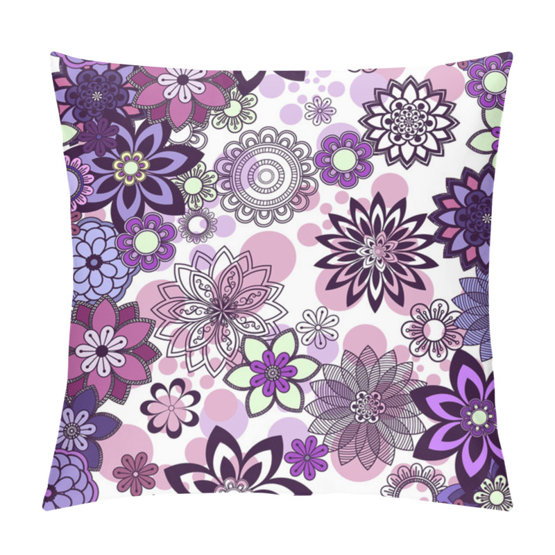 Personality  Mandala Ornament Seamless Pattern Pillow Covers